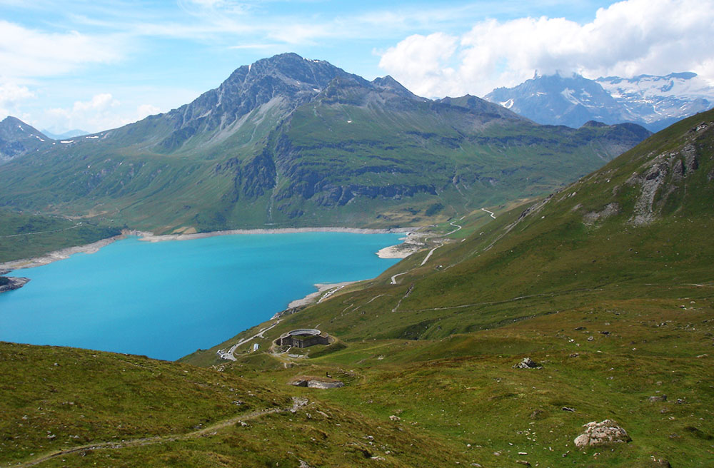 Forte Roncia, il sentiero verso il Lac Clair